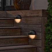 Ulkonurkkavalaisin Scorpius Round, musta, muovi