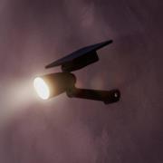 Philips LED-kohdevalaisin ulos Ashlyn, musta, IP44