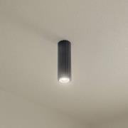 Carbon kattovalaisin, musta, korkeus 20 cm, alumiinia