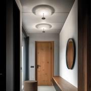 LED-kattovalaisin Stilo_S, musta, Ø 55 cm