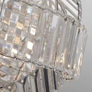 Riippuvalaisin Eldoria, läpinäkyvä, akryyli, Ø 41 cm, E27