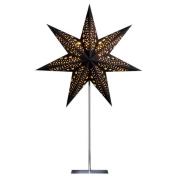 STERNTALER paperitähti, musta, 7-kärkinen, halkaisija 45 cm, korkeus 7...