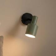 Lindby seinävalaisin Ovelia, vihreä/musta, metalli, E27