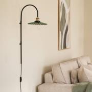 Globen Lighting seinälamppu COBBLER, vihreä, korkeus 75 cm, lasi