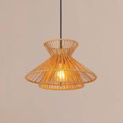 Tasman-riippuvalaisin, Ø 32 cm, luonnonväri, paperi