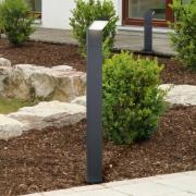 LED-pylväsvalaisin PEARL, korkeus 100 cm, antrasiitti, metalli, IP54