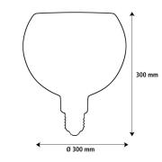 SEGULA LED Floating Filo hiekka G300 E27 6W 2200 K himmennettävä