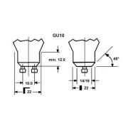 LED-lamppu SUPERIA RETRO ES50 GU10 4,8 W 965 475lm 36°