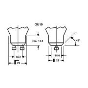 LED-lamppu SUPERIA RETRO, ES50 GU10 6 W 927 575 lm himmennettävä