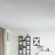 Kiskojärjestelmä 48V Lumaro, spotit, 9-lamppuinen, valkoinen, Ø4cm, 13...