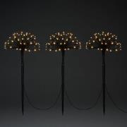 LED-koristevalo kolme voikukkia maapiikillä IP44