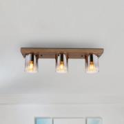 Kattovalaisin Underwood, pituus 71 cm, ruskea/savuharmaa, MDF