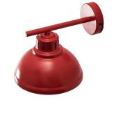 Seinävalaisin Sven, 1-valo, punainen, teräs, E27
