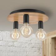 Dusty kattovalaisin, pyökki, musta, Ø 33 cm, 3-valo, 3 valoa