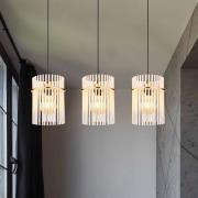 Riippuvalaisin Gorley, pituus 80 cm, kultainen/opaali, 3-lamppuinen.