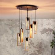 Riippuvalaisin Littleton, kuusilamppuinen