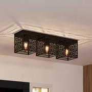 Piedritas kattovalaisin, kolme mustaa neliönmuotoista varjostinta