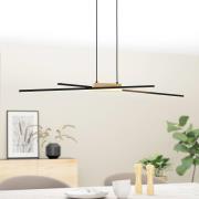 Panagria LED-riippuvalaisin, musta, puinen yksityiskohta