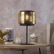 Pöytävalaisin Sandbach, musta ja messinki