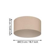 Kattovalaisin Feniglia, pellavavarjostin natur