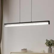 LED-riippuvalo Cardito Tunable white 100 cm, musta