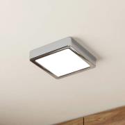 LED kattovalaisin Fueva 5 IP44 3000K kromi 16x16cm 16x16cm