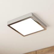 LED kattovalaisin Fueva 5 IP44 3000K kromi 21x21cm 21x21cm