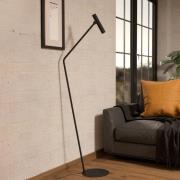 Almudaina LED-lattiavalaisin, musta, korkeus 157 cm, teräs