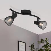 Corvigno kattovalaisin, pituus 36,5 cm, musta, 2-valo.