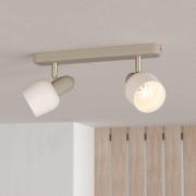 Corato kattovalaisin, hiekka/nikkeli/opal, 2-valo.