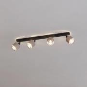 Rosley kattovalaisin, pituus 75 cm, musta/luonnonvärinen, 4-valo,