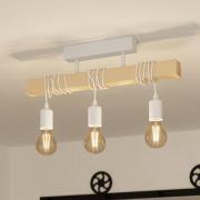 Townshend kattovalaisin, pituus 55 cm, valkoinen/tammi, 3-valo.