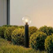 Lindby jalustavalaisin Dangan, kirkas, korkeus 60 cm, lasia, metallia