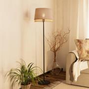 Tabley lattiavalaisin, musta/luonnonvärinen, korkeus 153 cm, kangasta