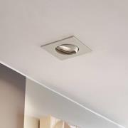 PRIOS-uppovalaisin Fibur, beige, 9 cm, GU10, 10 kpl