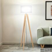 Maavalaisin SHINE-WOOD, valkoinen/nikkeli/tammi, korkeus 164 cm 3 x E2...