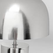 Kare pöytävalaisin Loungy, kromi, teräs, korkeus 38 cm