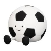 LED-akkulamppu Kalle, valkoinen-musta, pituus 14 cm