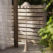 Globen Lighting Cannes -akkulattiavalaisin, beige, IP54