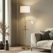 Lindby maavalaisin Aovan, pronssinvärinen, hylly, USB-liitäntä