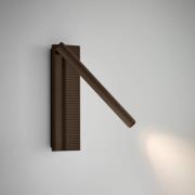 Bover LED-seinävalaisin Arid A/02 ruskea, alumiini, 2700 K