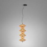 Bover LED-riippuvalaisin Yuyun S/7C, himmennettävä 0–10 V, beige