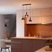 OSRAM kiinnike VINTAGE 1906 PENDULUM, musta, pituus 54 cm