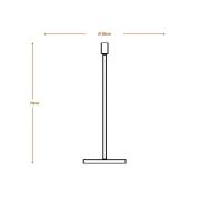 OSRAM lattiavalaisin DECOR STICK, beige, korkeus 78 cm, 1 x E27