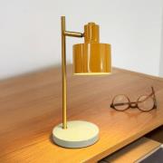 Dyberg Larsen LED-akkupöytälamppu Ocean Mini, curry/turkoosi