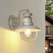 Lindby ulkoseinävalaisin Gwendolyn, valkoinen antiikki, metalli, 26cm