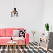 Riippuvalaisin Atos 2851 yksittäinen valo Ø30cm musta