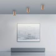 PURE kylpyhuoneen LED-kattovalaisin Point, pronssinvärinen, Ø 6 cm, IP...