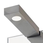 Seinä- ja peililamppu Flat 2 LED, mattanikkeli