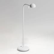Vibia Pin 1650 LED-pöytälamppu, pituus 23 cm, valkoinen